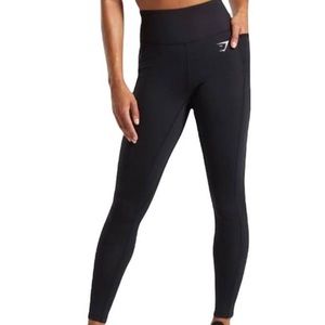 Black gymshark leggings